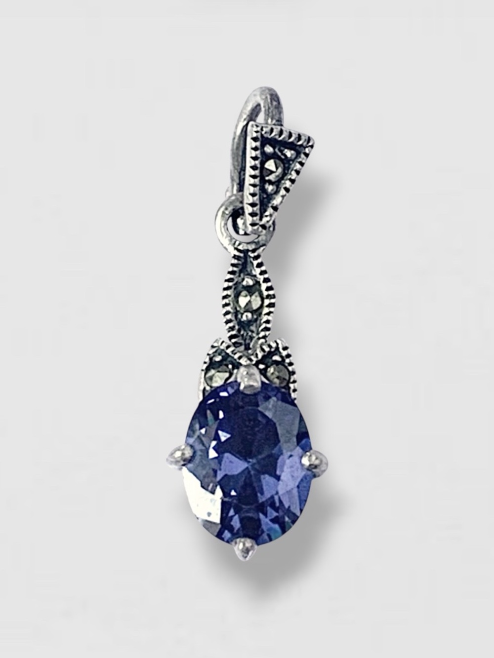 Pendant 925 Sterling Silver Oval